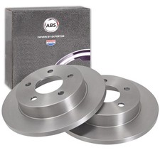 2x ABS BREMSSCHEIBEN 267mm VOLL HINTEN passend für FORD USA MUSTANG | 16686