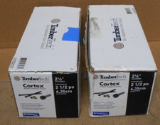 TimberTech Cortex 2-1/2" Hidden Fastening System Lot Coastline 350 +  Screws