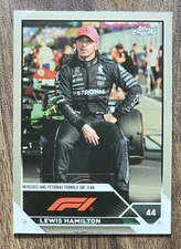 Lewis Hamilton #22 Mercedes-AMG - 2023 Topps Chrome Formula 1 F1 Card - CLEAN NM
