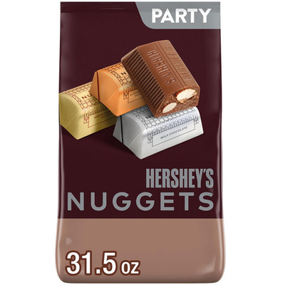 NUGGETS Assorted Chocolate Candy Party Bag, 31.5 oz