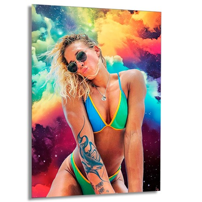 #ad #ad SOL RUCA WWE Wrestling Model Bikini ACEO Art Print Card RoStar MASTERPIECE #1 1 $19.99