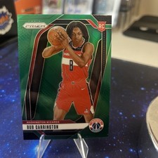 2024-25 Panini Prizm - Bub Carrington #244 Green Prizm (RC)