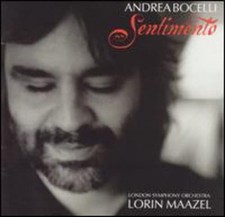 Andrea Bocelli: Sentimento -  CD 4UVG The Cheap Fast Free Post