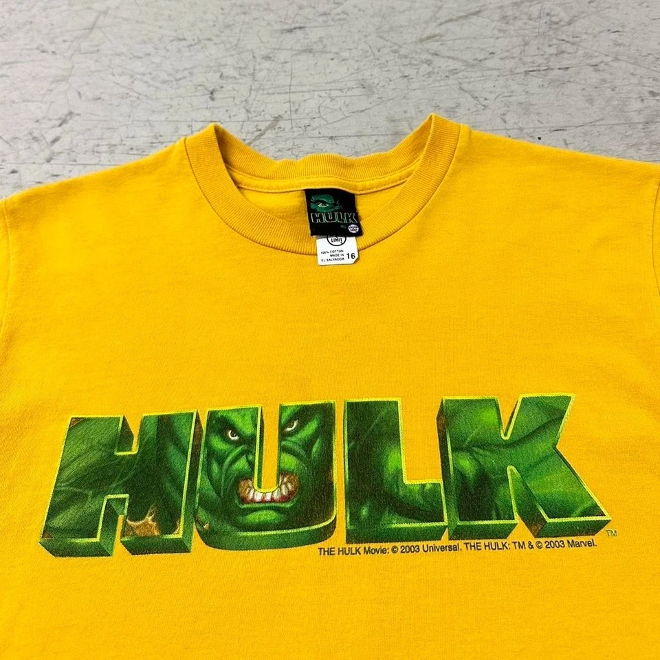 Vintage The Hulk 2003 Movie T-Shirt - Image 3 of 4