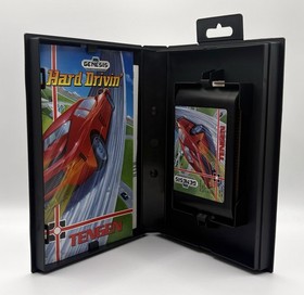 Hard Drivin&rsquo; (Sega Genesis) (CIB) Retro | Vintage Video Game - Tested