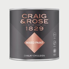 CRAIG & ROSE 1829 CHALKY EMULSION WHITE DOE 750ML