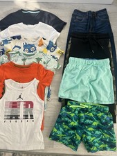 13 Piece Boys Clothes Bundle 5-6 Years Jordan Next M&S H&M Nutmeg & George VGC