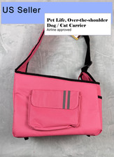 Soft-Sided, Collapsible Airline Approved Pet Carrier for Small Dogs  Cats