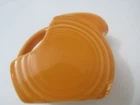 Vintage Miniature Fiesta  Pitcher- Orange  5 oz