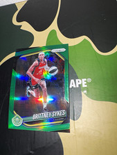 Panini 2025 Prizm WNBA Brittney Sykes Seattle Storm #121 Green Prizm Parallel