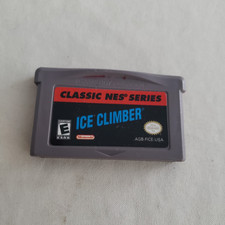 Classic NES Series Ice Climber GBA Nintendo Game Boy Advance Cartridge TESTED