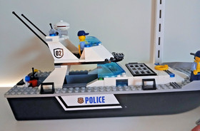 LEGO CITY Police Patrol Boat 60129 100% complete - no box-online instuctions