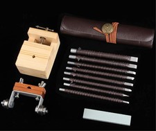 Stone Seal Engraving Kit/Stone Carving Set/Stone Engraving Tools with Clamp S...