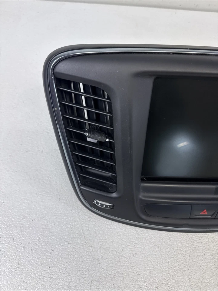 2015-2017 Chrysler 200 8.4" Radio Info Navigation Screen & Bezel OEM 68190260AE - Image 2 of 4