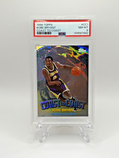 1998-99 Topps #CC1 Kobe Bryant Coast To Coast Holo Foil RARE Lakers PSA 8 NM-MT!