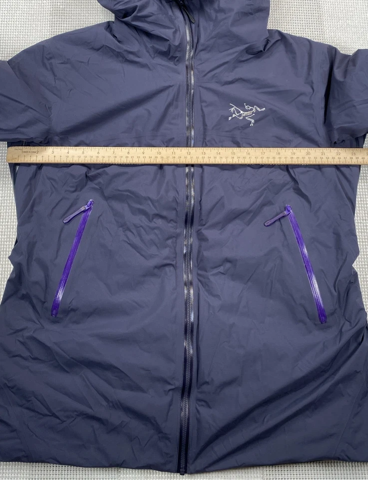 Куртка женская Arc'teryx Airah размер XL черная сапфировая с капюшоном Gore-Tex RECCO - Изображение 3 из 4