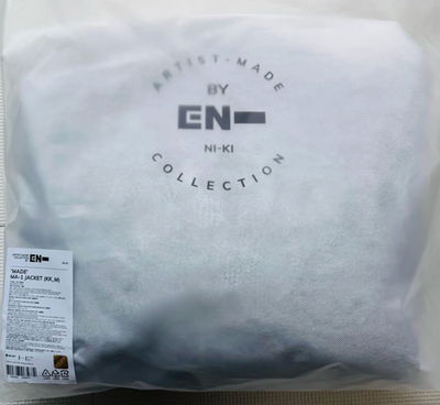 Artist-Made Collection NI-KI MADE MA-1 JACKET Size M Photocard