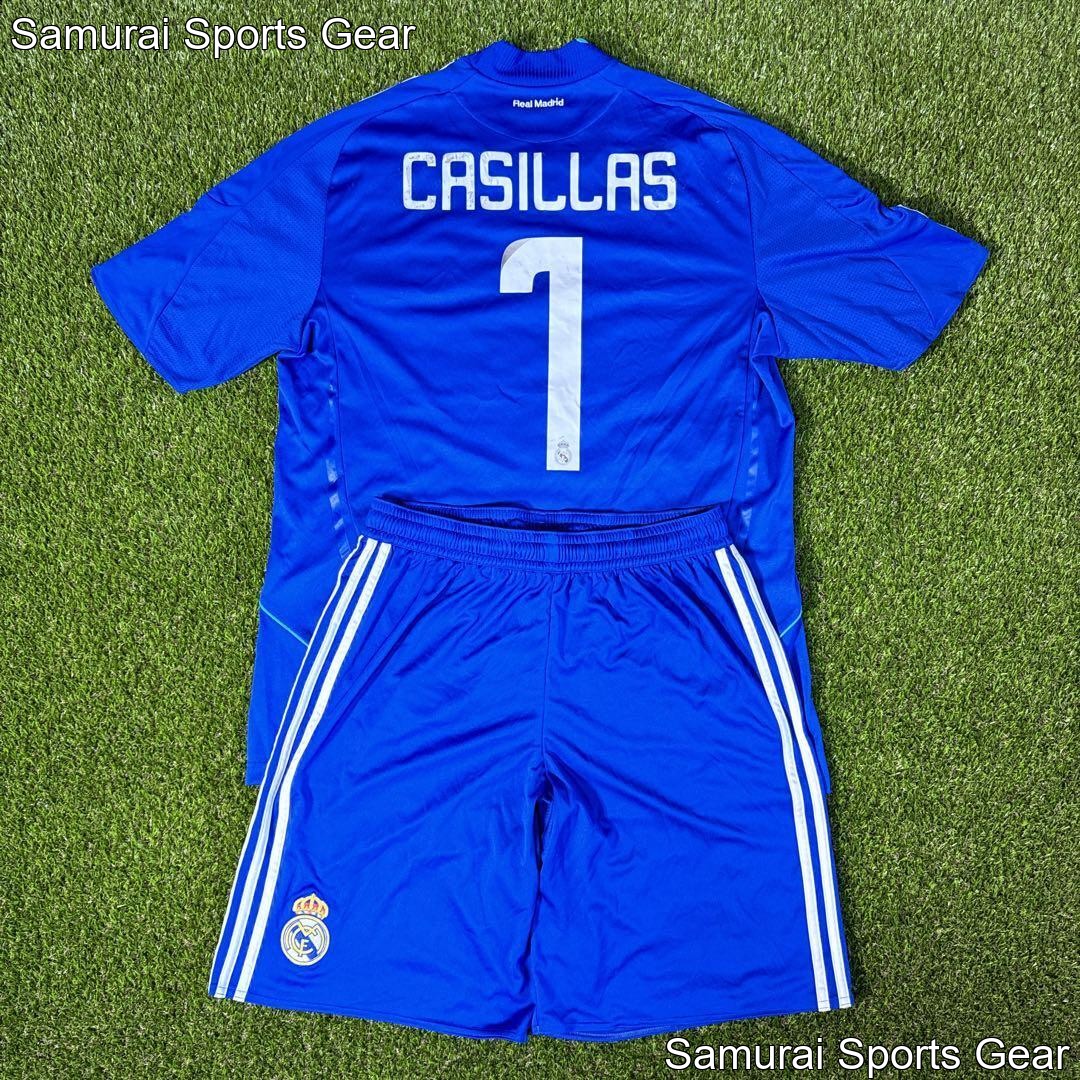 Vintage Casillas Real Madrid 08-09 GK Away Size L adidas Original Shorts