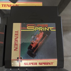 Nintendo NES Super Sprint Racing Game Tengen 1989 ORIGINAL!!! Awesome shape