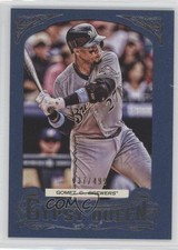 2014 Topps Gypsy Queen Blue Framed 163/499 Carlos Gomez #163 0l2