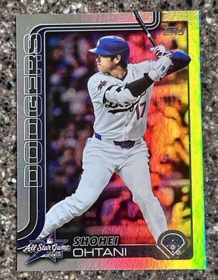 2025 Topps Update Shohei Ohtani Silver Holo All-Star Game #ASG-1