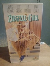 Ziegfeld Girl VHS 1993 MGM/UA James Stewart Judy Garland Lana Turner B&W 1941