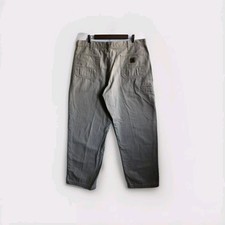 Carhartt Canvas Dungaree Fit Canvas Carpenter Pants Golden Khaki B175-GKH 38x32