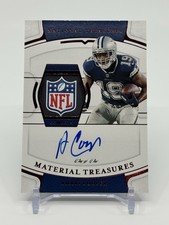 2021 National Treasures Amari Cooper On Card Auto Shield 1/1 MTS-AC One Of One