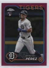 2024 Topps Chrome Update Magenta Refractor /399 Wenceel Perez Pérez #USC167 0w27