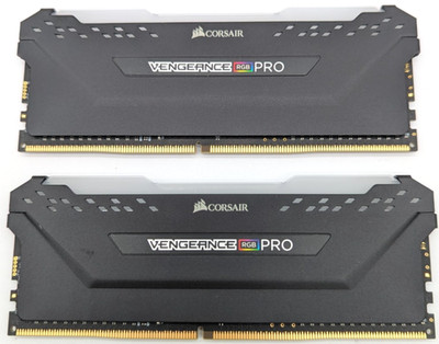 16GB 2x 8GB Corsair Vengeance RGB Pro Gaming RAM Arbeitsspeicher PC4-3600 DDR4 3600MHz