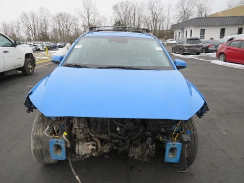 2022 HYUNDAI KONA LEFT SIDE MIRROR HEATED BROKEN LOWER BLUE WAVE V7U