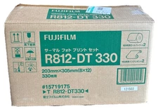 FujiFilm Thermal Photo Paper Rolls & Ribbons R812-DT 330 (8x12) See Pics