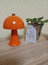 Rossmann IdeenWelt Pilzlampe Mini Tischlampe USB Lampe Retro Vintage Kabellos