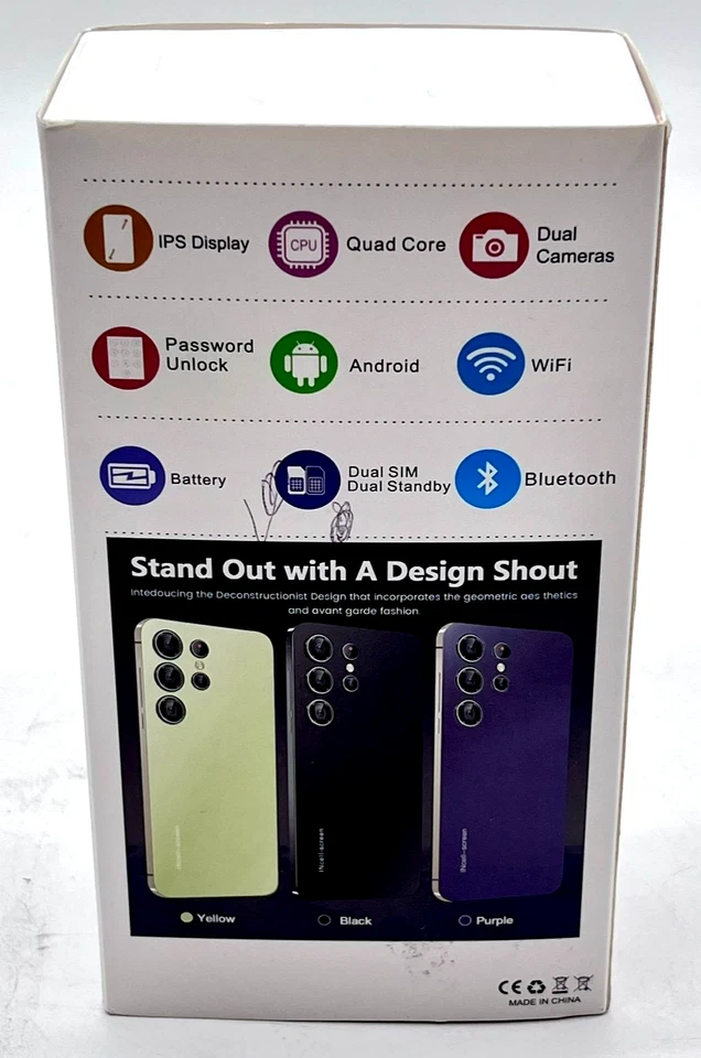 Landvo Dual Sim Touchscreen IPS Display Android Smartphone With Bluetooth - Image 4 of 4