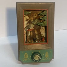 VTG THORENS Movement music box Shadow Box Emil Fink Verlag Working check  Video