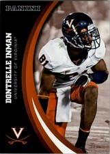 2016 Panini Virginia #45 Dontrelle Inman - NM-MT