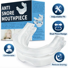 Anti-Snoring Mouth Guard Adjustable Mouthpiece Device for Men Women