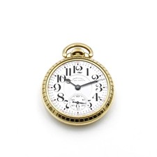 1970 Hamilton Railway Special 21j 992B Grade Model 5 16s Pocket Watch #WB4547-2