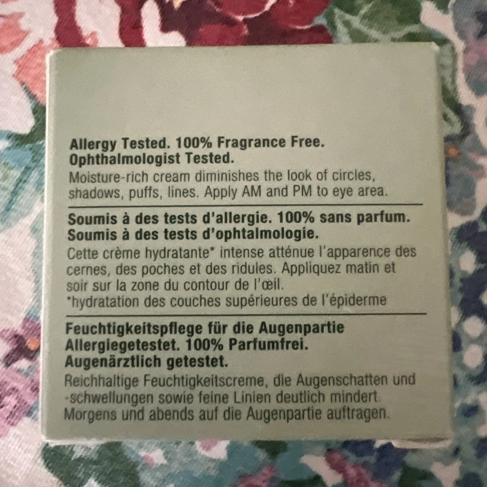 Nuevo en caja Clinique All About Eyes Rich reduce círculos, inhala 1 OZ todo tipo de piel Foto 3 de 4