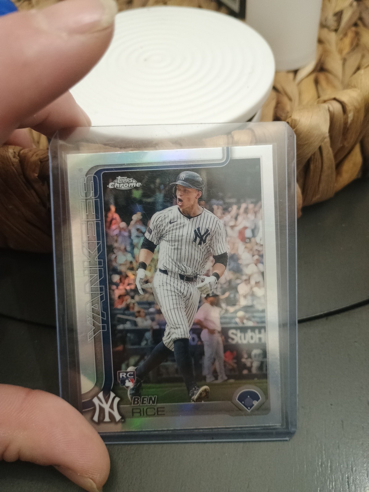 2025 Topps Chrome - Ben Rice #139 Refractor (RC)