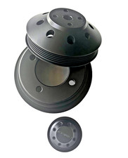 Ford Mustang 351w-302 Serpentine Aluminum Pulley Kit Crankwateralt Black Out Ford Mustang 351w-302 Serpentine Aluminum Pulley Kit Crankwateralt Black Out