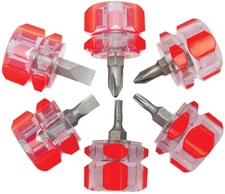 Performance Tool 1420 6 Piece Mini Stubby Screwdriver Set