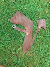 Handmade "Rusty" The Red Squirrel Garden Ornament Sculpture Fence Topper ART