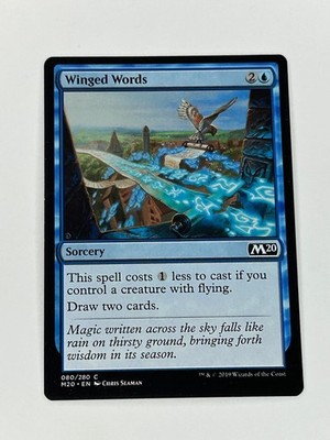 MTG Core set 2020 Winged Words 080/280 Magic the Gathering