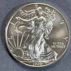 2009 American Silver Eagle 1 oz .999 Fine Silver BU US Mint Bullion Coin