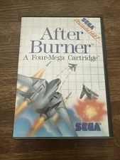 After Burner Sega Master System COMPLETE CIB Box manual game