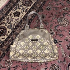 Petunia Pickle Bottom Sashay Satchel Backpack Diaper Bag Coated Canvas