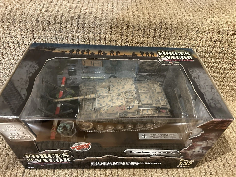 Unimax Forces of Valor 1:32 German StuG III Ausf G, E. Front 1943, No. 81306 - Image 2 of 4