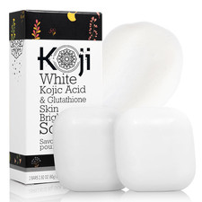 Kojic Acid  Glutathione Skin Brightening Soap for Body  Face Exfoliating, Hydr