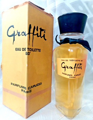 Vintage Parfums Capucci Graffiti 4 oz EDT Perfume Original formula